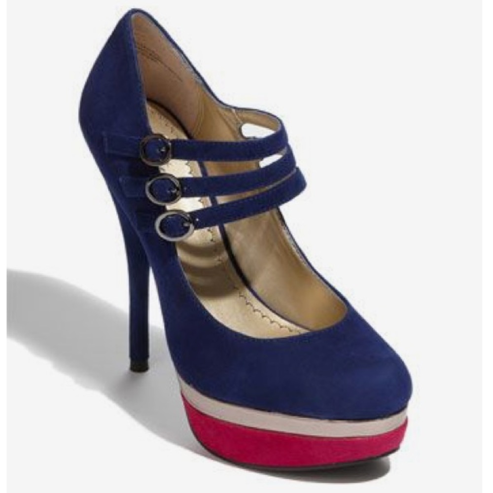 NEW BP Platinum(Nordstrom)‘Menlo' Platform Pump